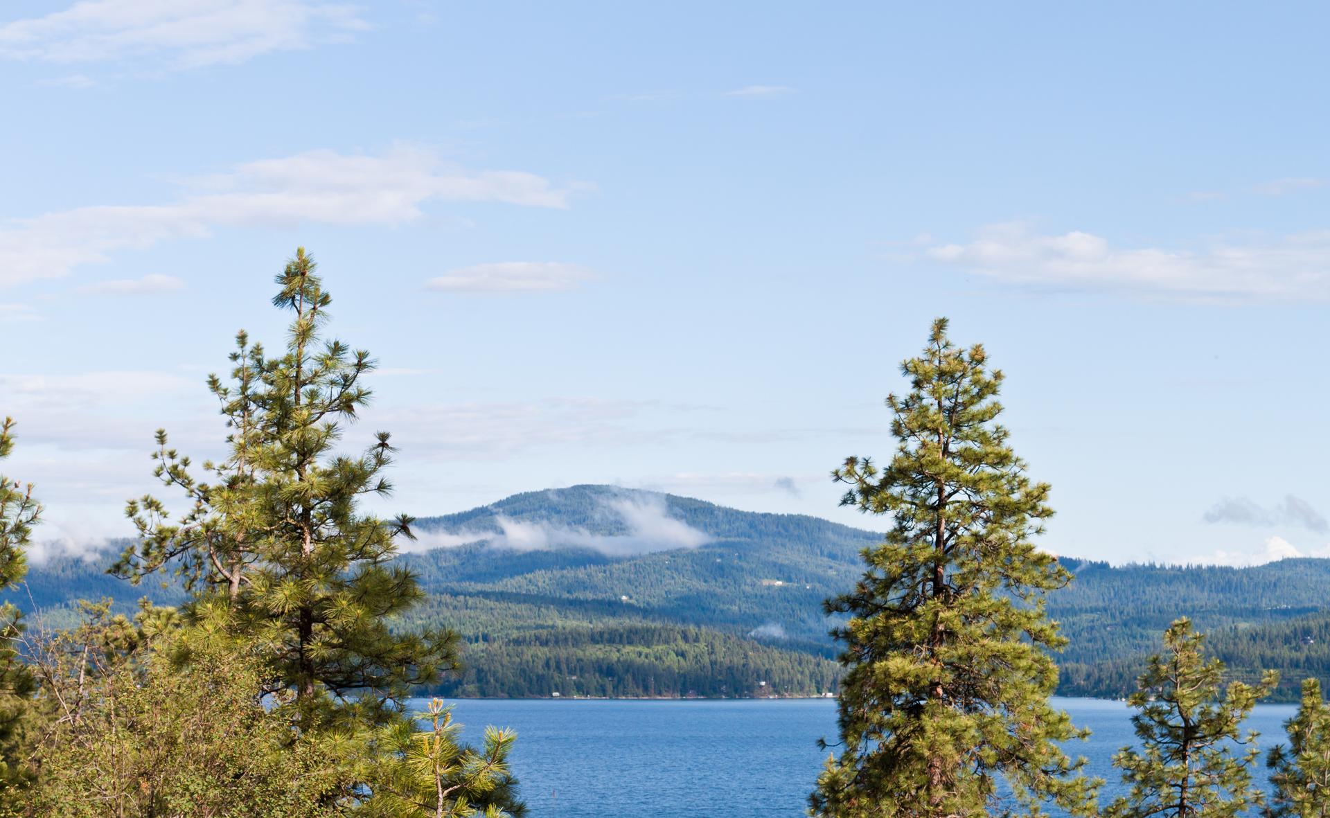 Scenic view of Coeur d'Alene, Idaho