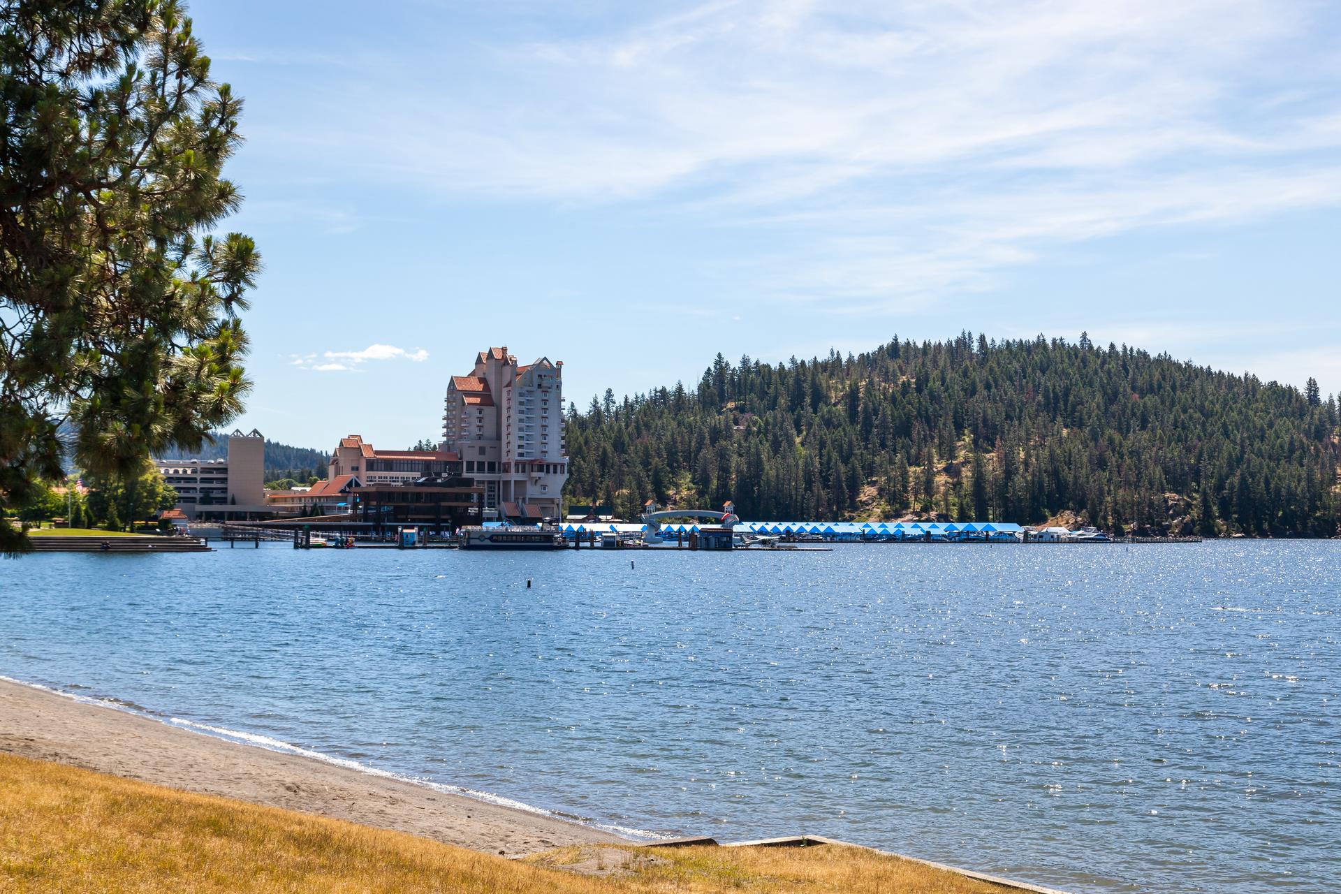 Coeur d'Alene, Idaho lakefront